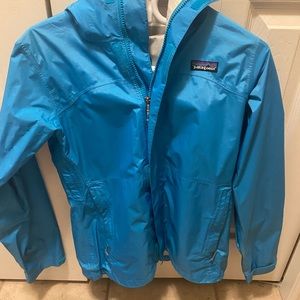 Patagonia H2no Blue Rain Jacket